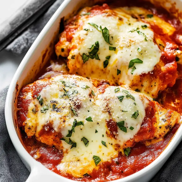 Low Carb Chicken Parmesan