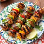 Mexican Barbecue Chicken Skewers