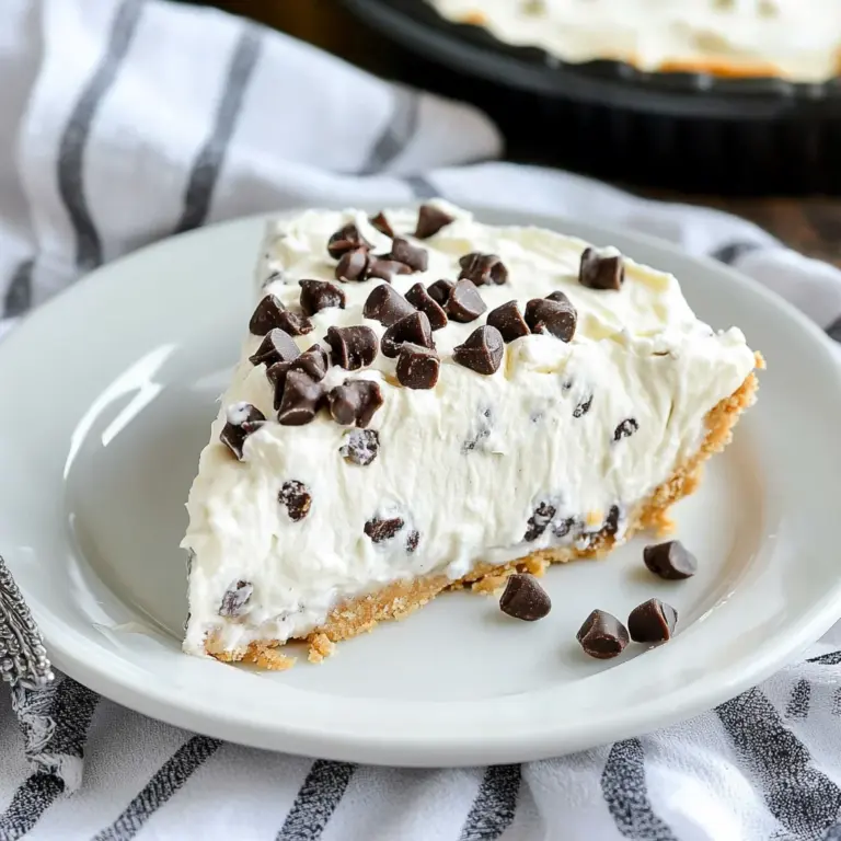 No-Bake Cannoli Cream Pie