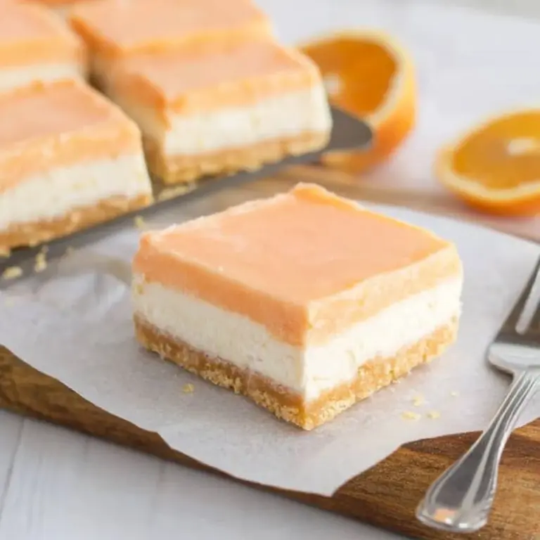 Orange Creamsicle Dream Bars