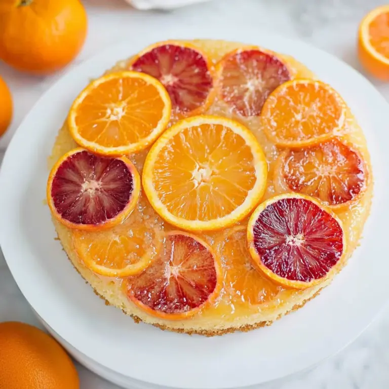 Orange Upside Down Cake