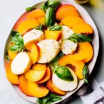 Peach Caprese Salad