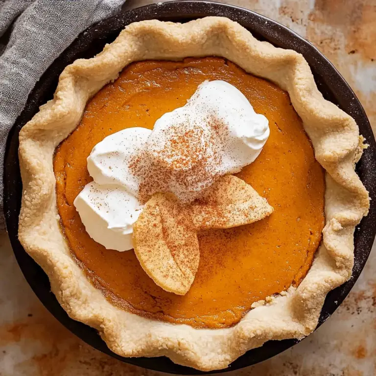Pumpkin Pie