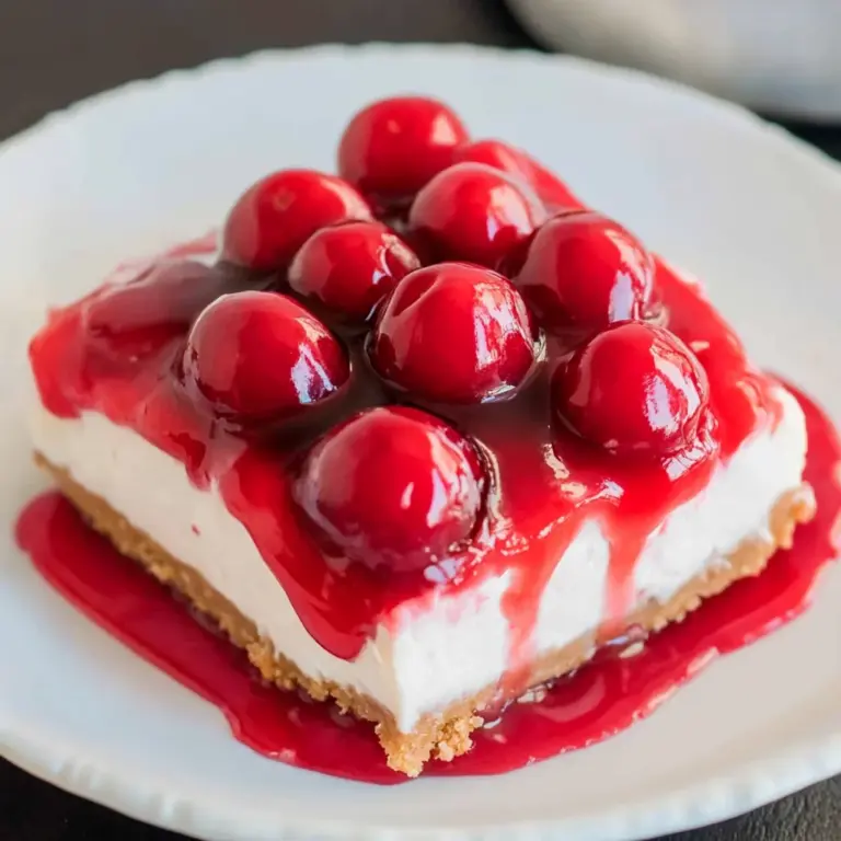 Recipe for Cherry Cheesecake