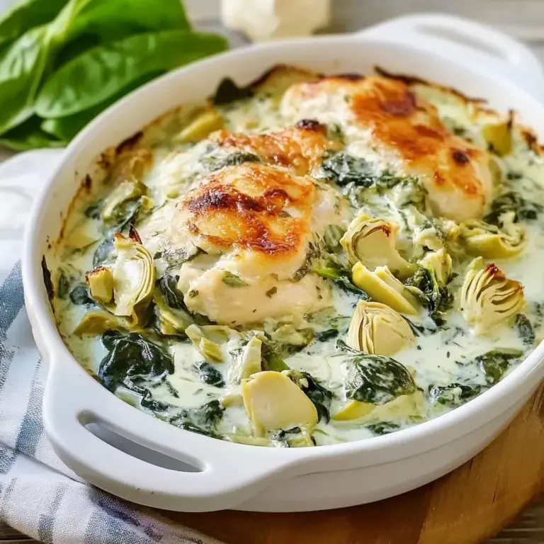 Spinach Artichoke Chicken with Cottage Cheese