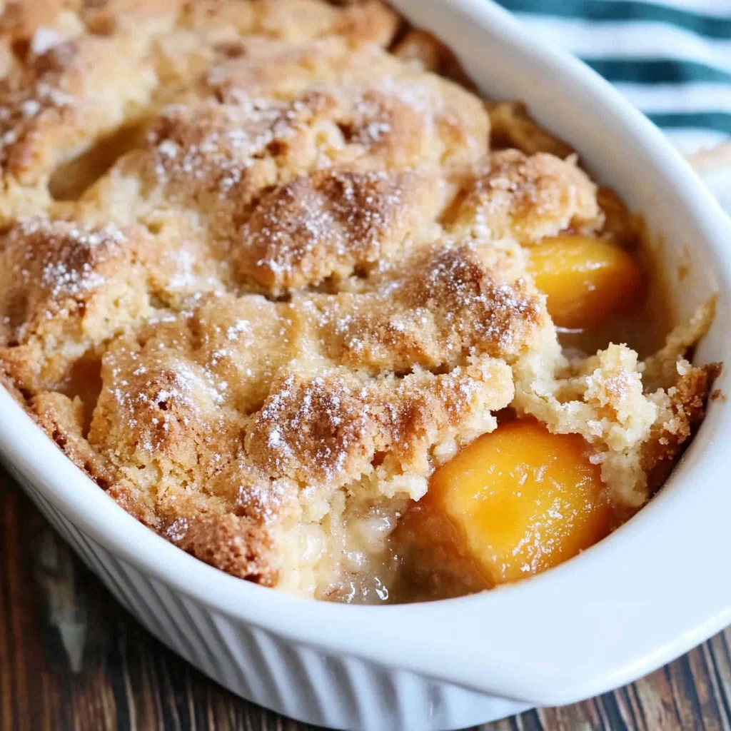 The Best Southern Peach Cobbler Recipe