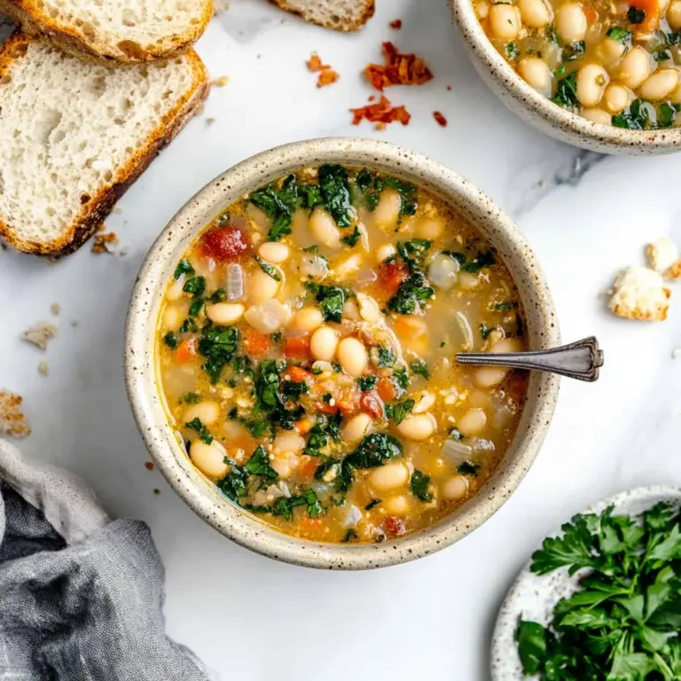 Tuscan White Bean Soup