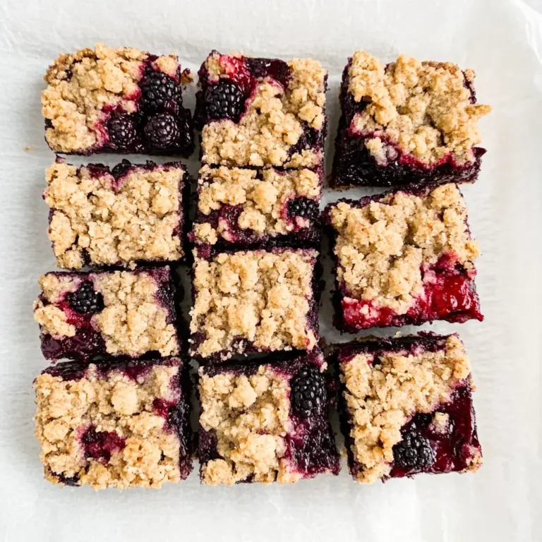 Vegan Berry Crumble Bars