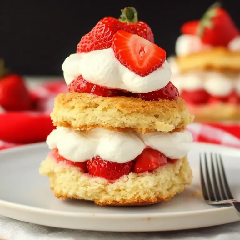 Vegan Strawberry Shortcake