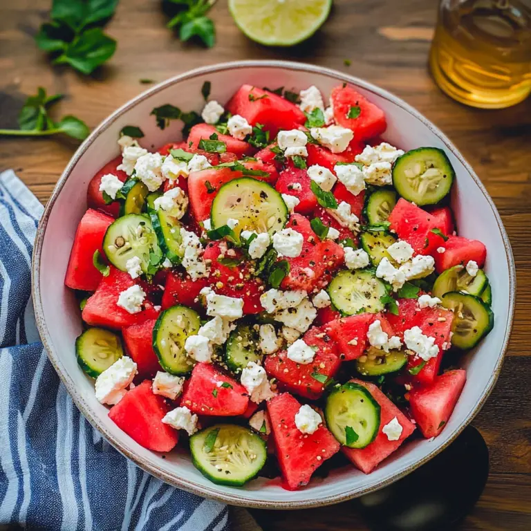 Watermelon Feta Salad