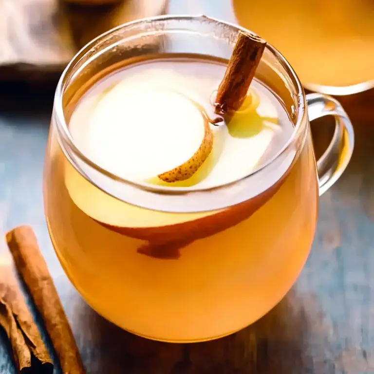 Apple Cinnamon Tea with Ginger