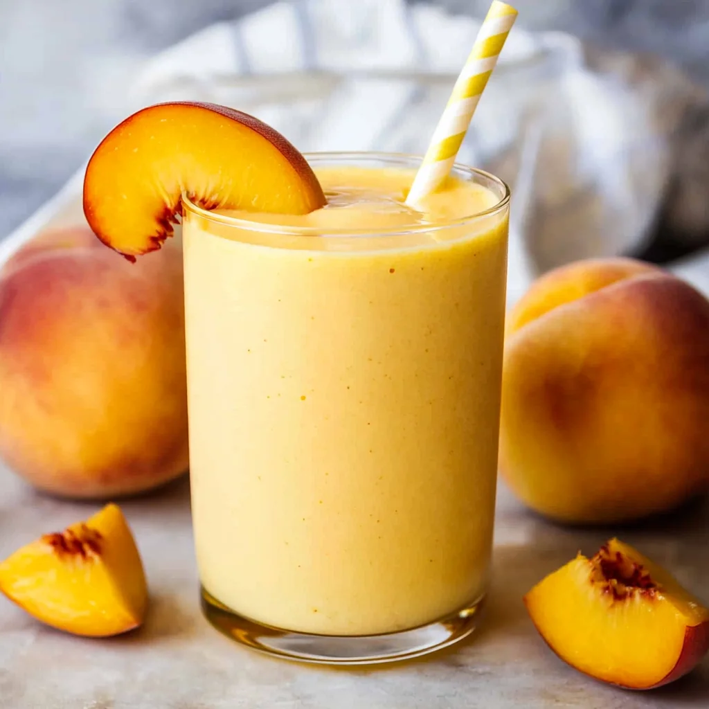 Banana Peach Smoothies