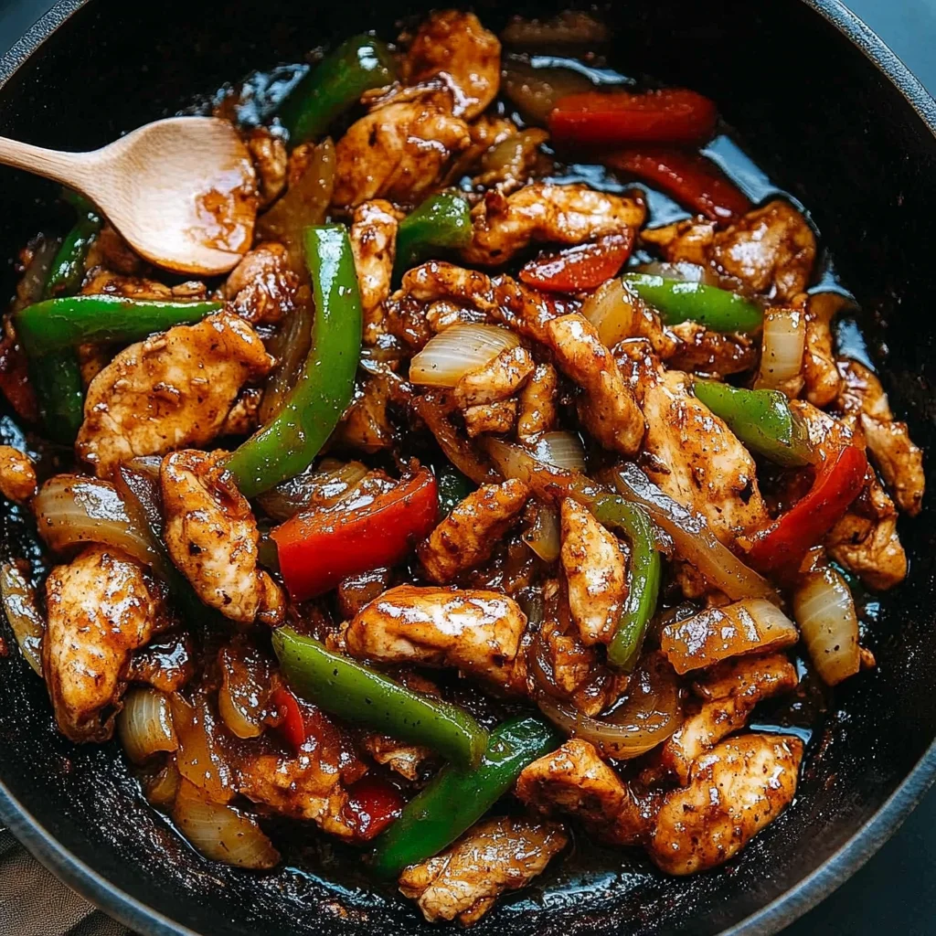 Black Pepper Chicken