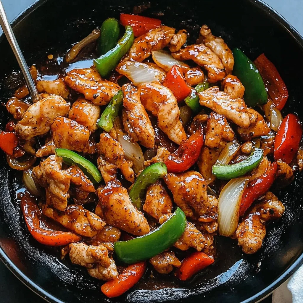 Black Pepper Chicken