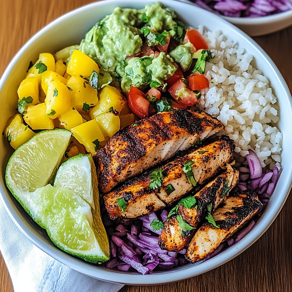 Blackened Fish Taco Bowls