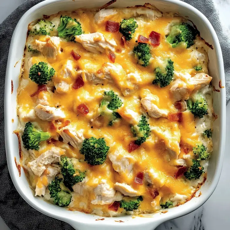 Easy Low Carb Chicken Casserole