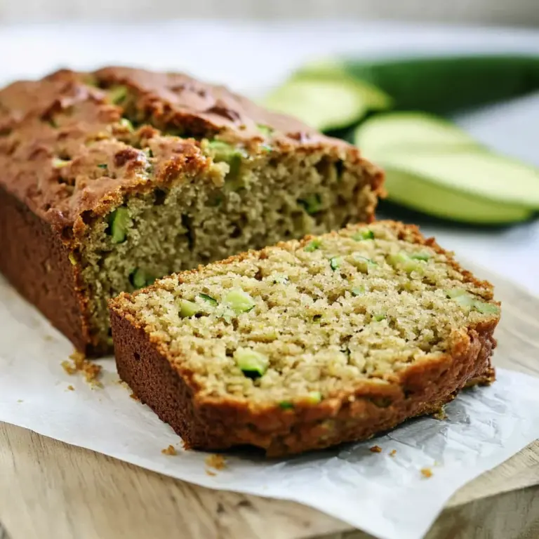 Low Sugar Zucchini Bread