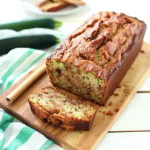 Moist and Delicious Cinnamon Swirl Zucchini Bread