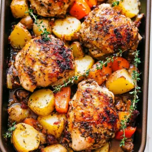 One-Pan Chicken and Potatoes