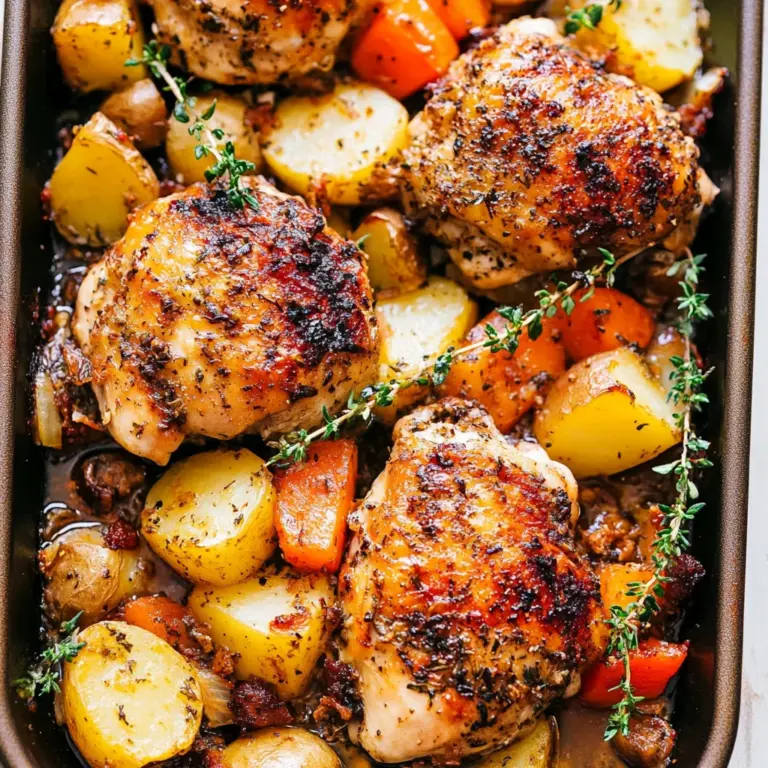 One-Pan Chicken and Potatoes