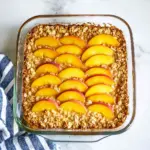 Peach Baked Oatmeal