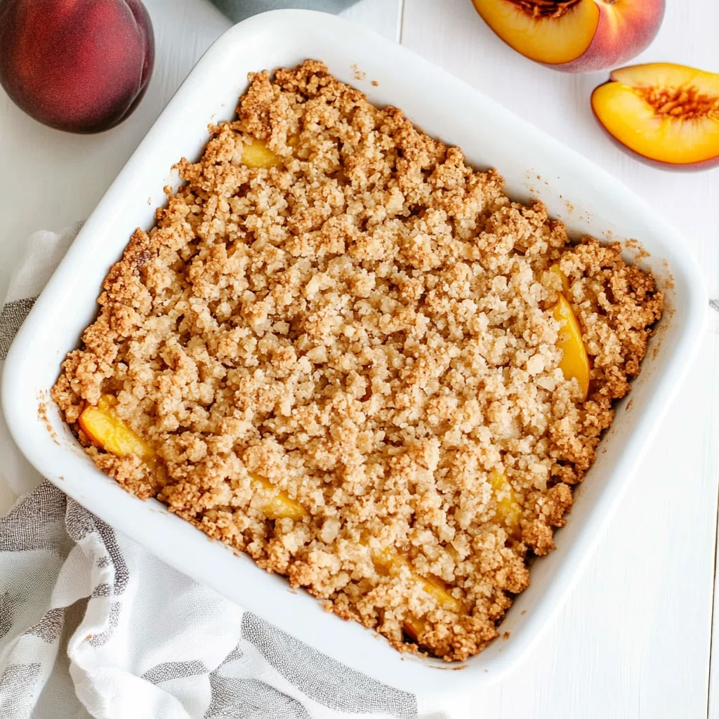 Peach Crisp