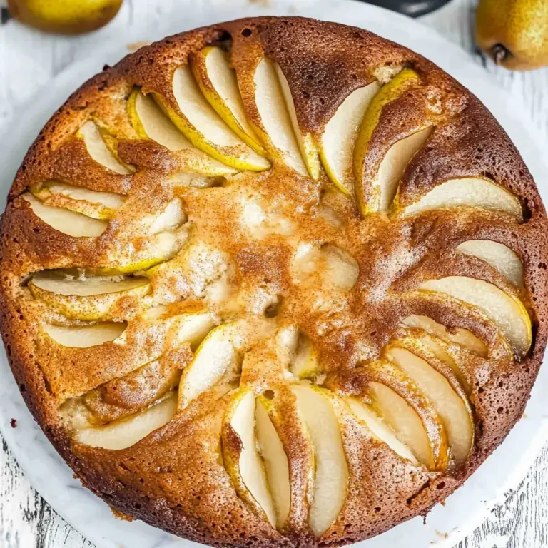 Pear Cake