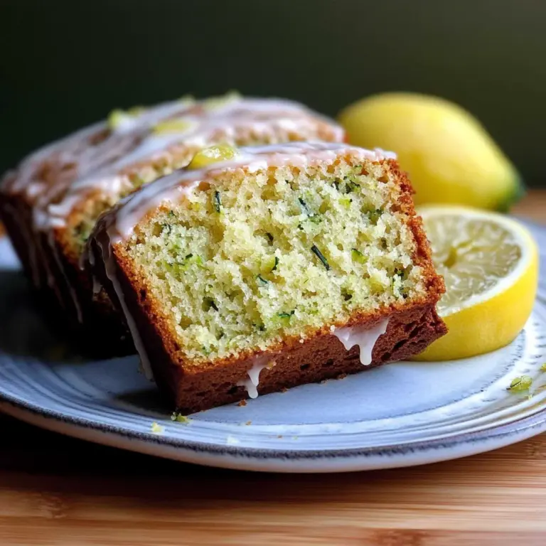 Ultra Moist Lemon Zucchini Bread Lemon Glaze: 1 Secret for Amazing Flavor