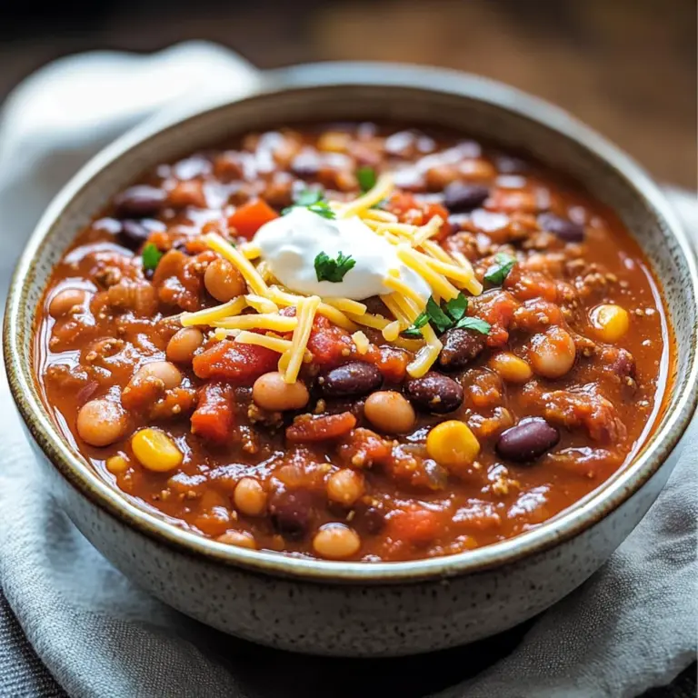 20-Minute Vegetarian Chili Recipe