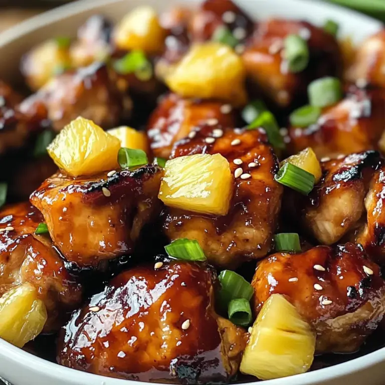 5-Star Brown Sugar Pineapple Chicken : Sweet Dinner Idea