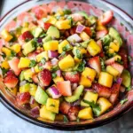 Avocado Strawberry Mango Salsa