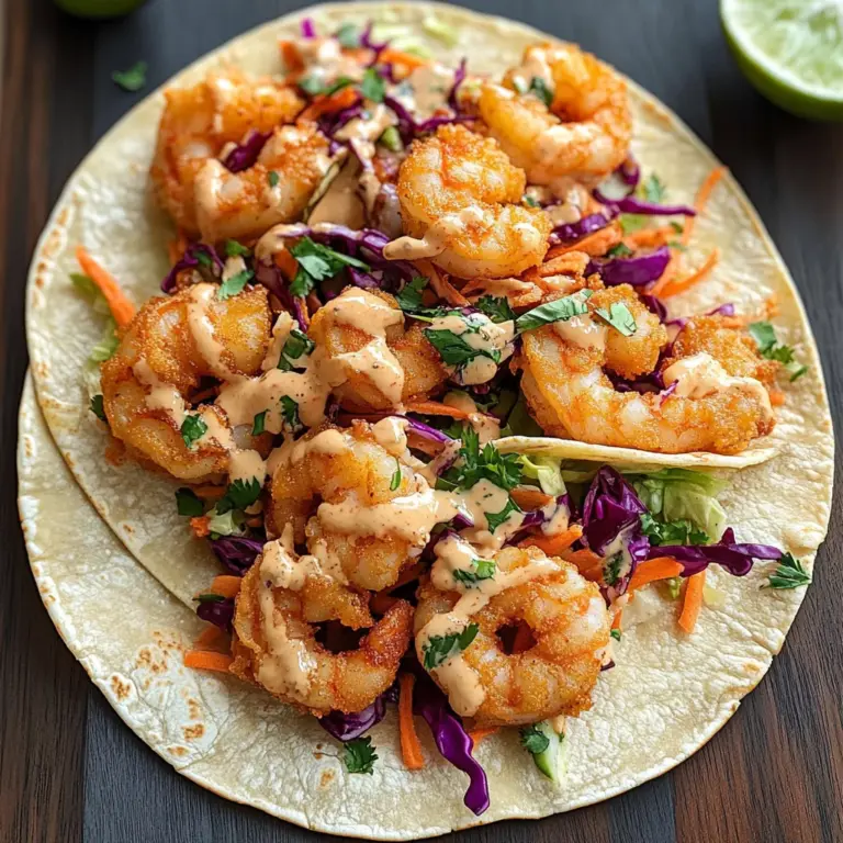 Bang Bang Shrimp Taco Recipe
