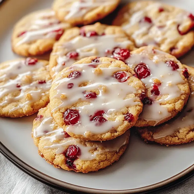 Best Christmas Cranberry Orange Cookies Recipe