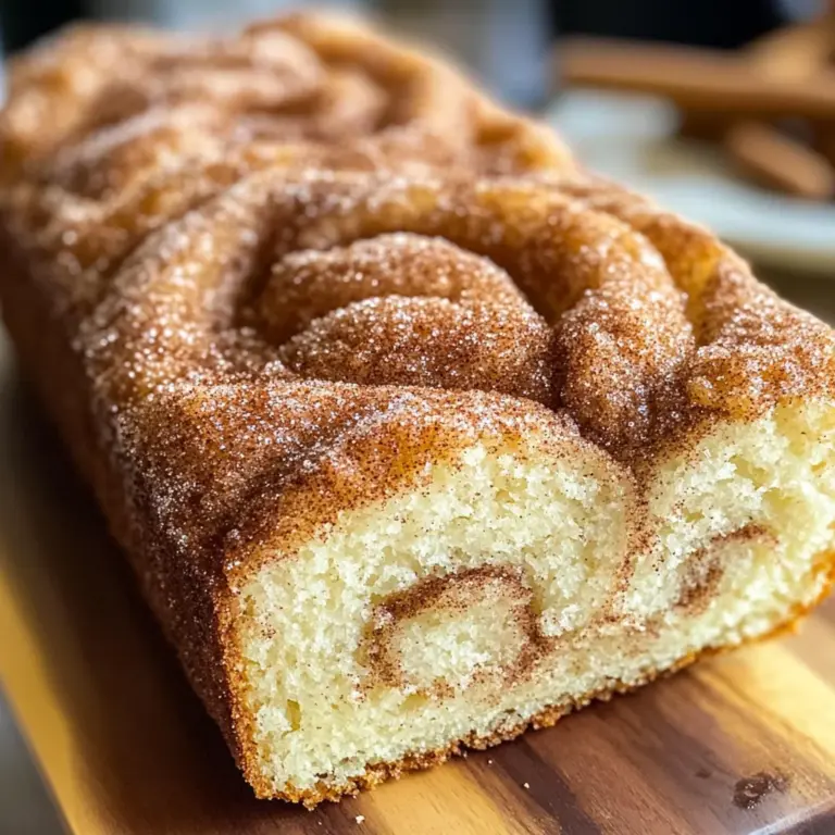 Cinnamon Sugar Donut Bread: A Sweet Delight Awaits!