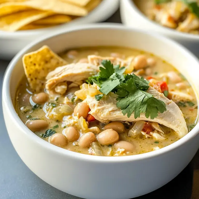 Creamy White Chicken Chili Recipe