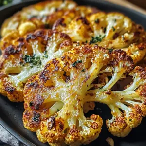 Crispy Baked Cauliflower Steaks