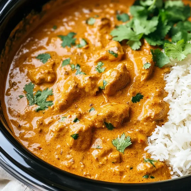 Crockpot Butter Chicken
