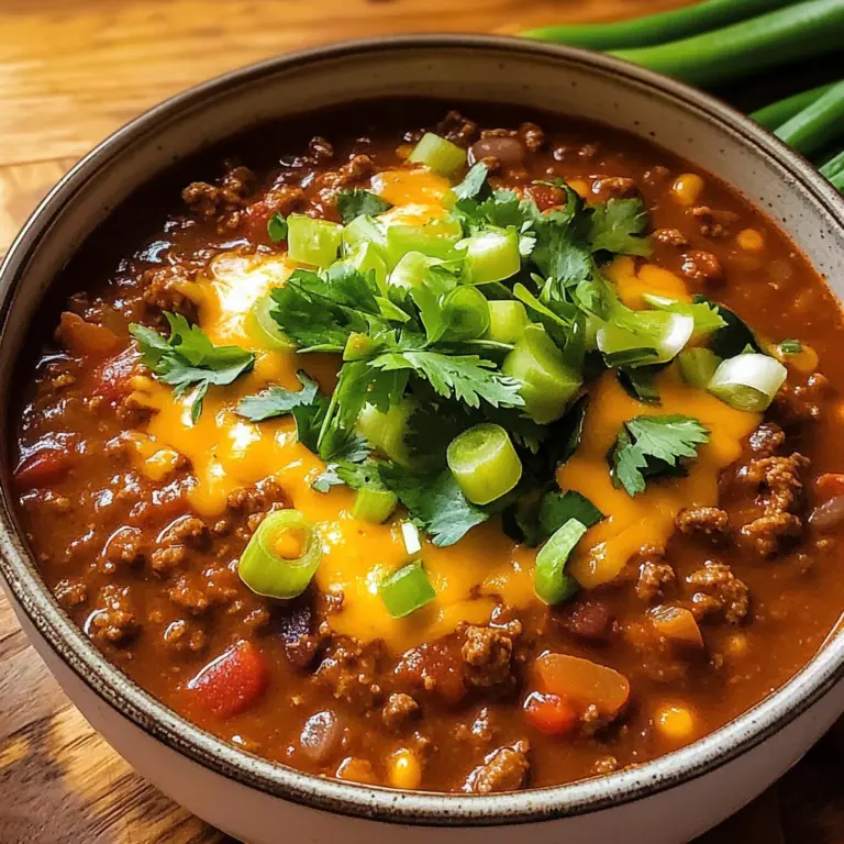 Crockpot Spicy Queso Beef Chili