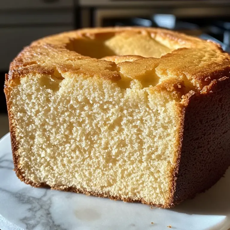 Delicious Million Dollar Pound Cake Recipe