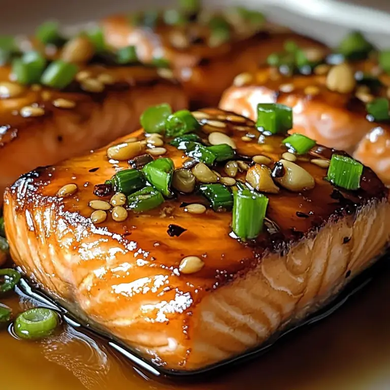 Easy Crispy Honey Garlic Glazed Salmon Recipe