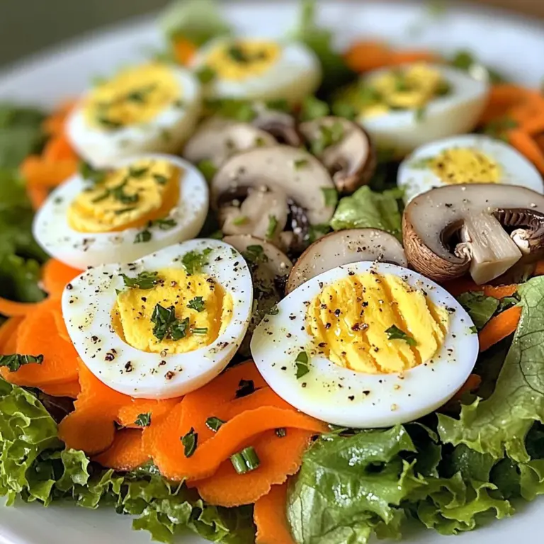 Egg & Veggie Salad