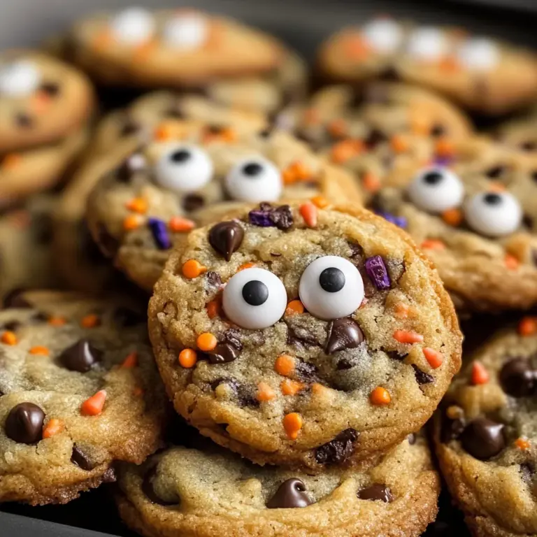 Halloween Chocolate Chip Cookies