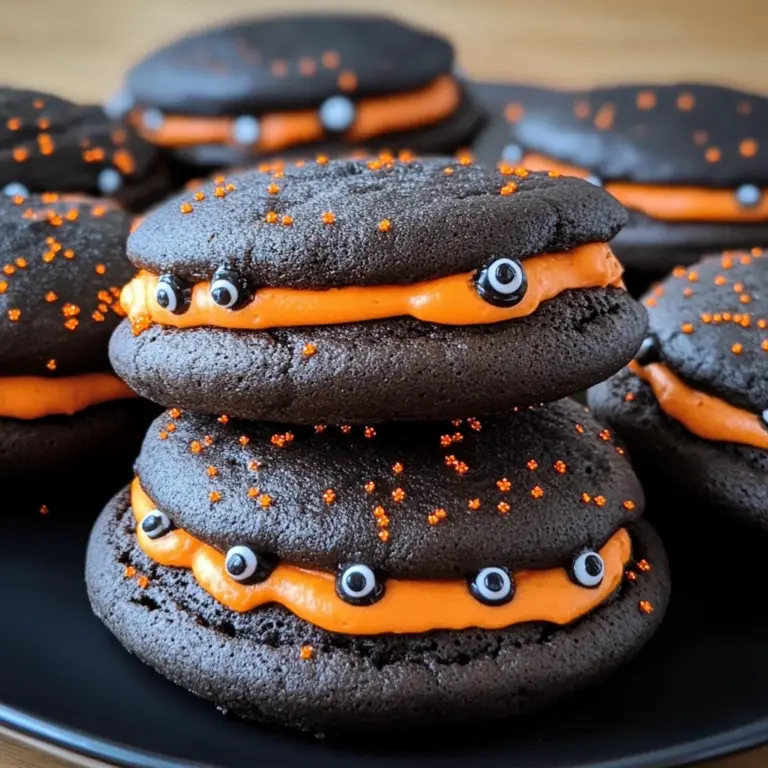 Halloween Whoopie PIes