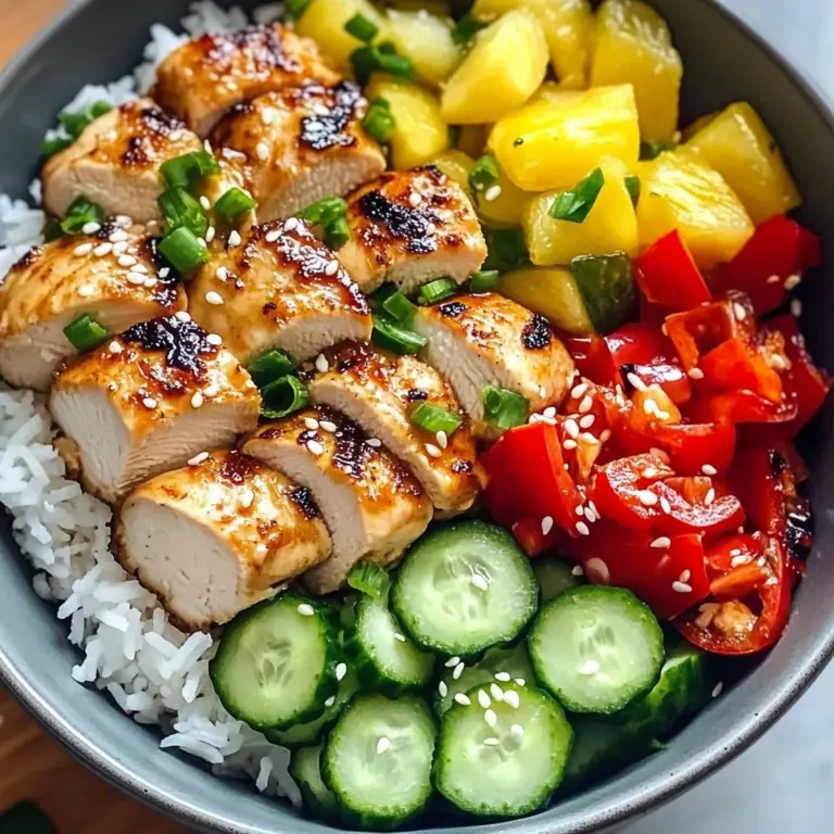 Hawaiian Chicken Bowl