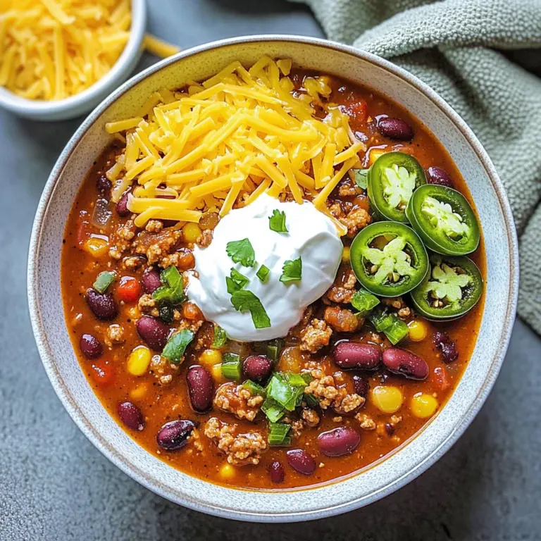 Healthy Turkey Chili