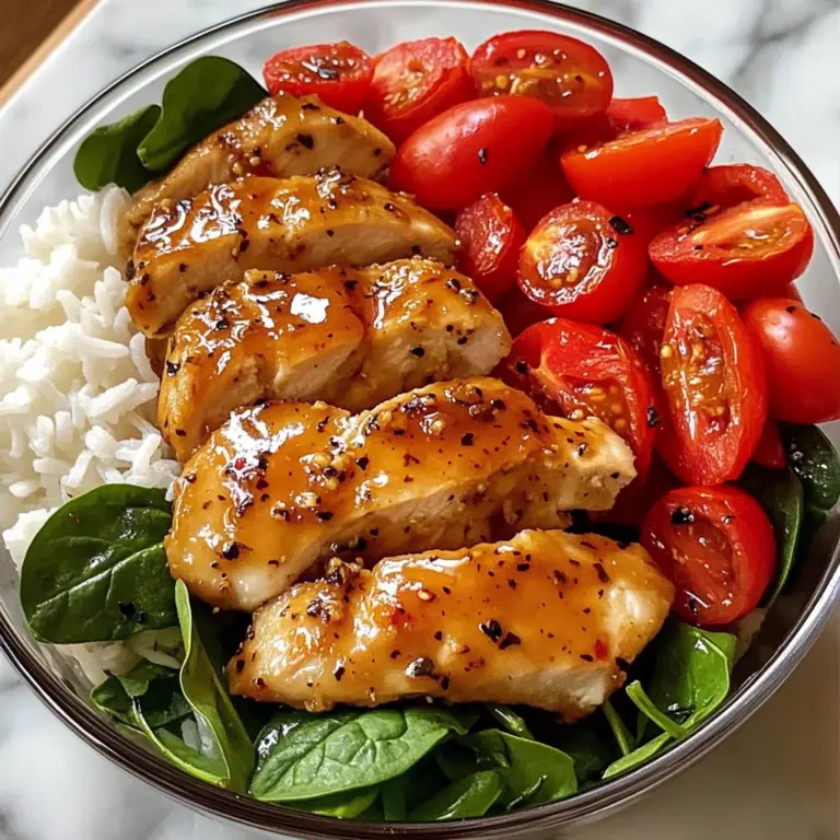 Honey Mustard Chicken Meal Prep Bowl