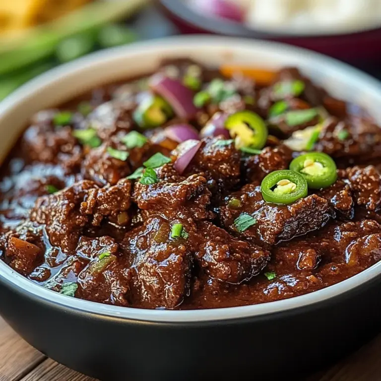 Korean Chile Con Carne