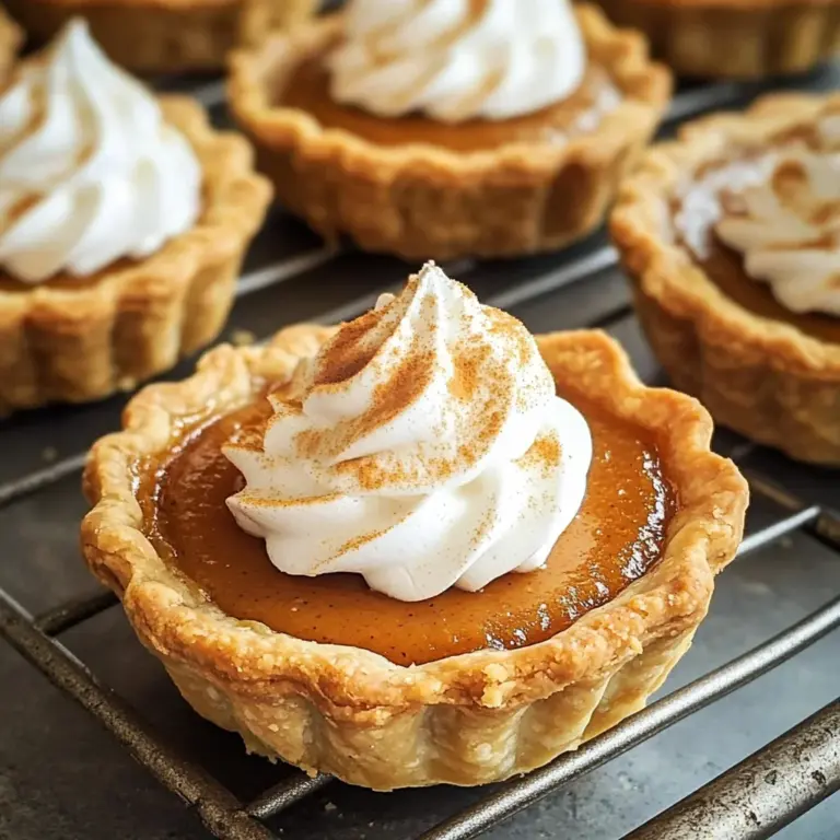 Mini Pumpkin Pies