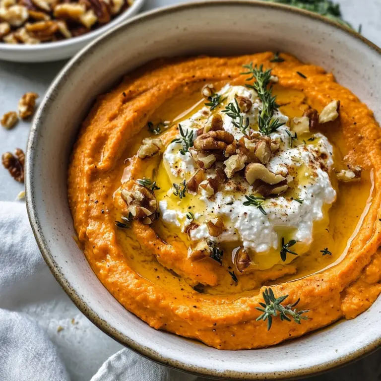 Pumpkin Whipped Feta Dip