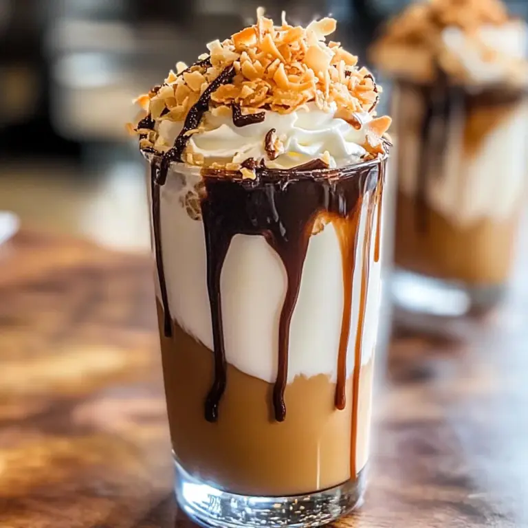 Samoas Iced Coffee